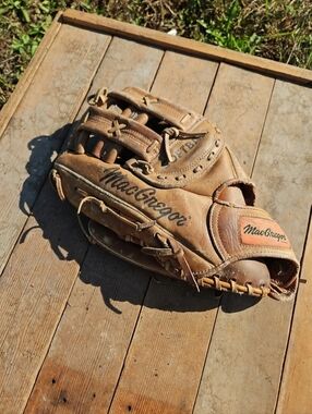 Vintage MacGregor Leather Gxsb Deep Grab Pocket Softball Glove Size 12.5 LHT